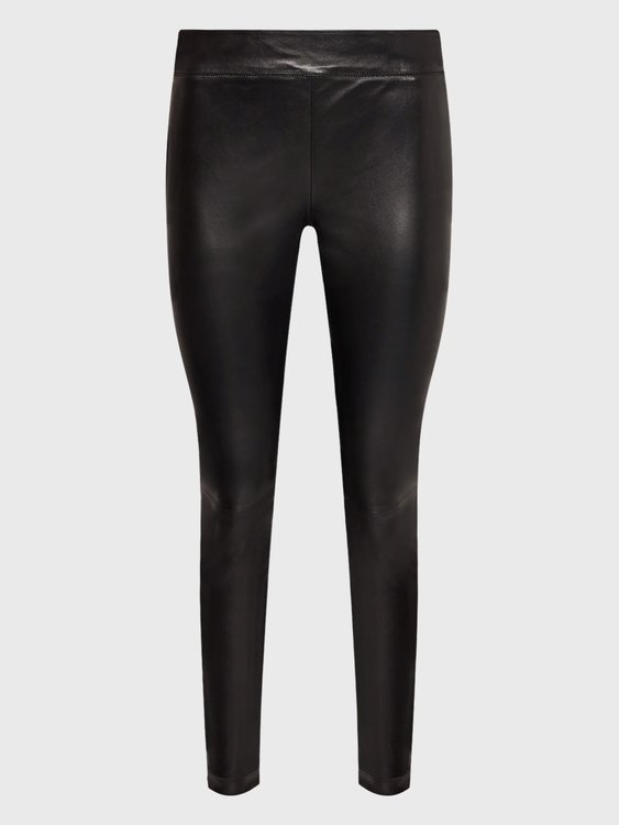 Módní Essential kalhoty, Černá barva, 2022