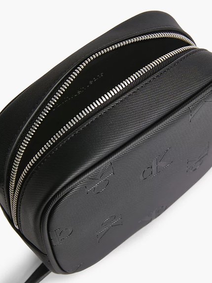 Módní Sleek Camera crossbody, Černá barva, 2023