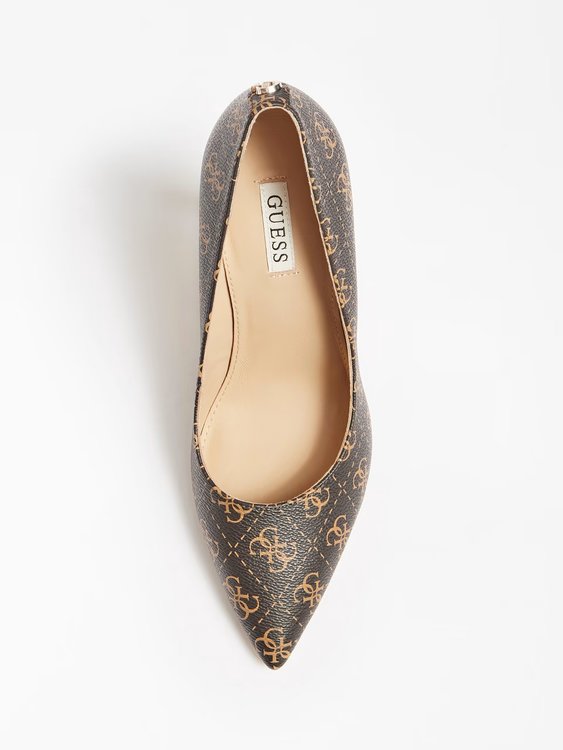 Luxusní Gavi lodičky, Hnědá barva, 35, 39