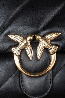 Love Puff kabelka Černá barva Ženy