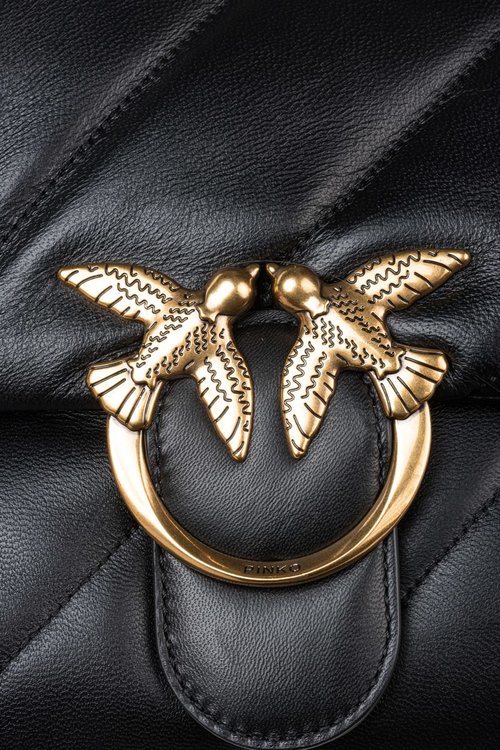 Love Puff kabelka Černá barva Ženy