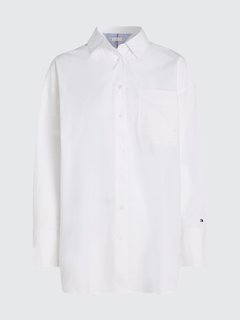 Essential Loose Fit košile Bílá barva Ženy