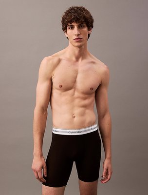 Modern Air boxery 3ks – Calvin Klein Underwear, Černá barva Muži