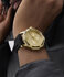 GUESS, Černá, Zlatá barva Regal hodinky