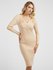 Gabrielle šaty – GUESS, Krémová barva Ženy