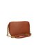 Luxusní Aura Saffiano crossbody, Hnědá barva, T/U