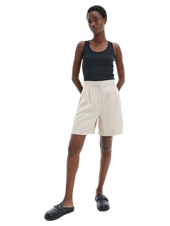 Módní Utility kraťasy, Béžová barva, 2022