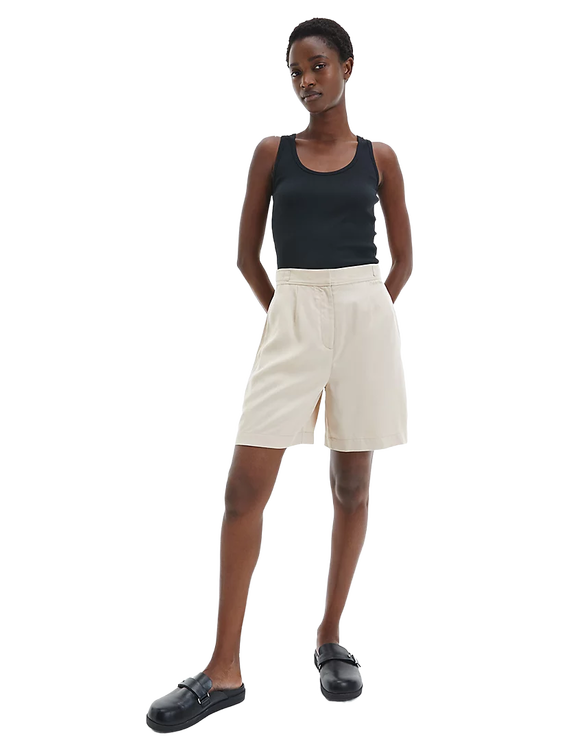 Módní Utility kraťasy, Béžová barva, 2022