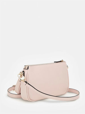 Noelle crossbody – GUESS, Růžová barva Ženy