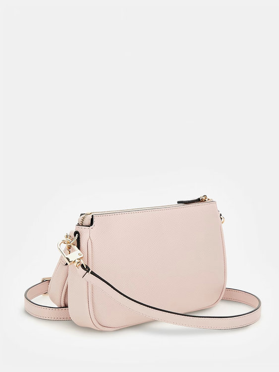 Noelle crossbody – GUESS, Růžová barva Ženy