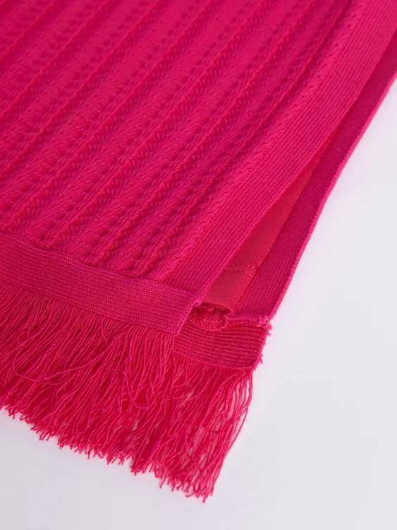 Luxusní Milana sukně, Růžová barva, XS, S, M