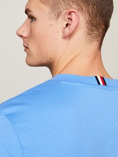 Luxusní Monogram triko, Modrá barva, M, L, XL