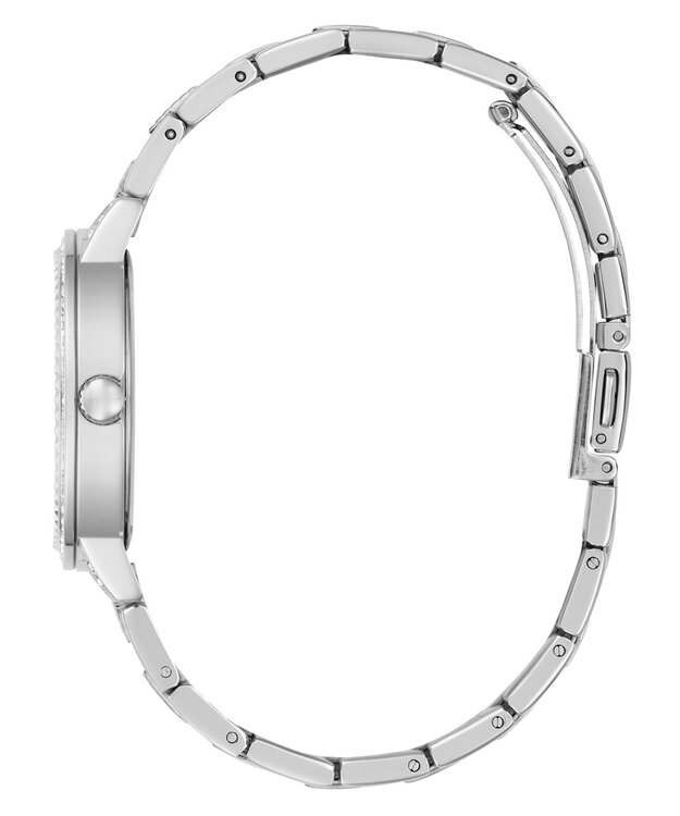 G Lace hodinky – GUESS, Růžová, Šedá, Stříbrná barva Ženy