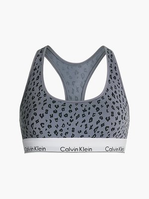 Calvin Klein Underwear – Modern Cotton podprsenka, Černá, Šedá barva