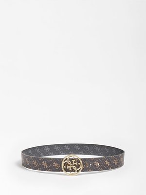 Tyren pásek – Guess, Hnědá, Zlatá barva Ženy