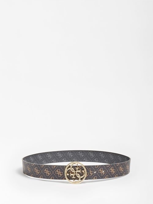 Tyren pásek – Guess, Hnědá, Zlatá barva Ženy