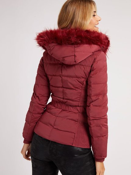 Guess – Claudia bunda, Bordó, Červená barva 1