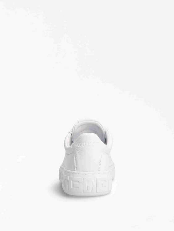 Guess, Bílá barva Intrest tenisky 2