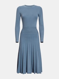 Wavelength šaty Modrá barva Ženy