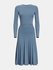 Wavelength šaty Modrá barva Ženy