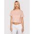 Adele crop triko Růžová barva Ženy