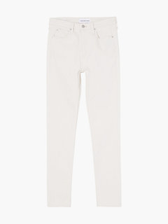 Luxusní High Rise Skinny jeany, Bílá barva, 26/30, 27/30, 28/30