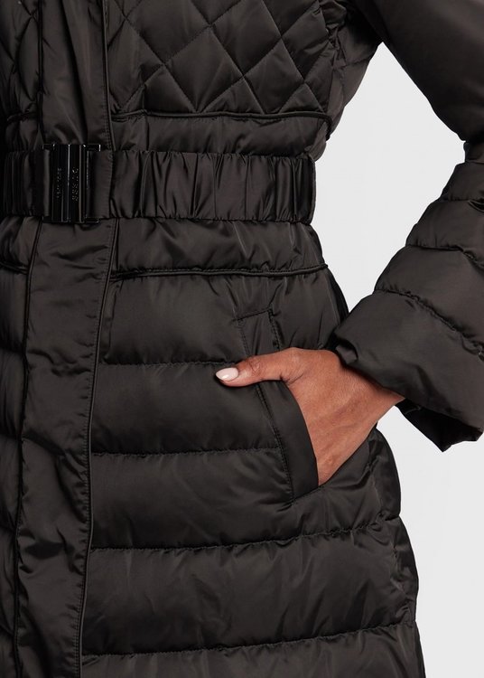 Luxusní Lolie bunda, Černá barva, S, M