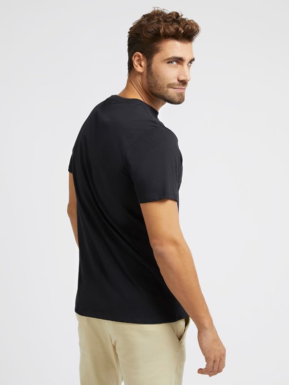 Chain triko – GUESS, Černá barva Muži