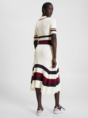 WW0WW38663-YBL šaty s/s – Tommy Hilfiger Ženy