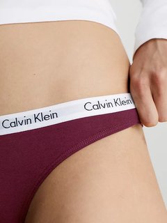 Luxusní Carousel tanga 3ks, Černá, Hnědá barva, XS, S, M, L