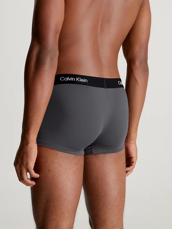 Módní 96 Micro boxery 3ks, Černá, Červená barva, 2023