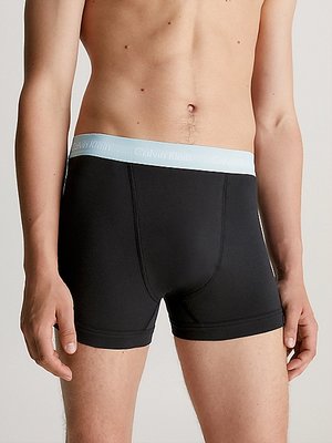 Cotton Stretch boxery 3ks – Calvin Klein Underwear, Černá barva Muži