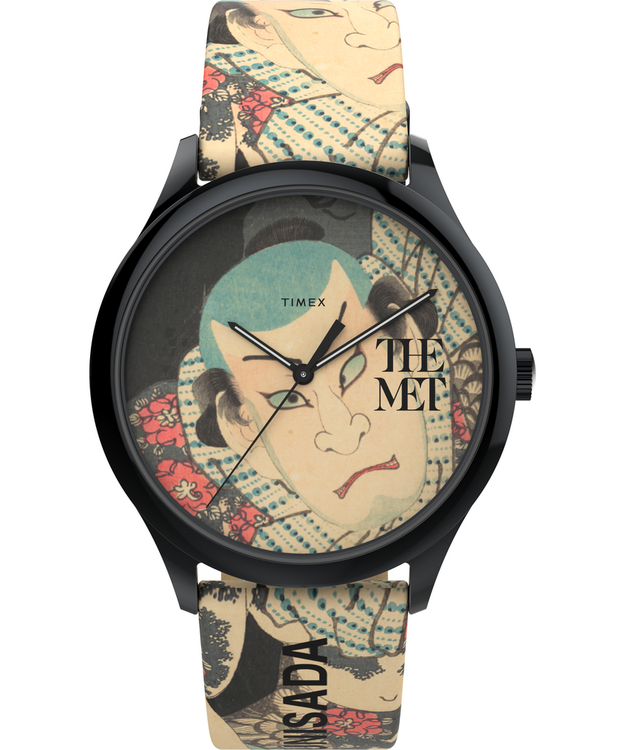 TIMEX – Timex LAB The MET hodinky, Béžová, Černá barva