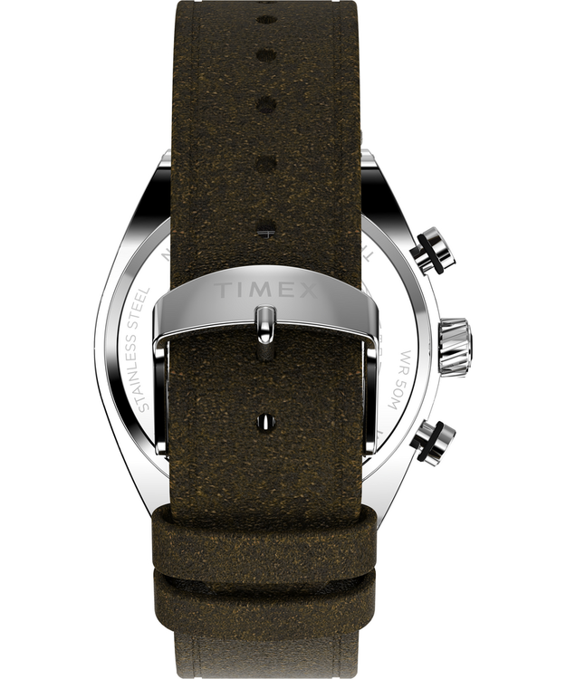 Legacy hodinky – TIMEX, Hnědá, Stříbrná barva Muži