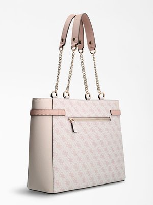 Zadie logo kabelka – Guess, Růžová barva Ženy