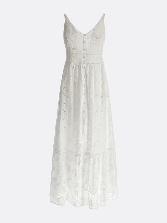 Luxusní Serafina šaty, Bílá barva, XS, S, M, L