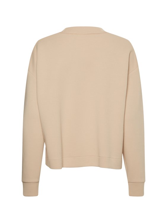 Calvin Klein – Hybrid mikina, Béžová, Krémová barva 1