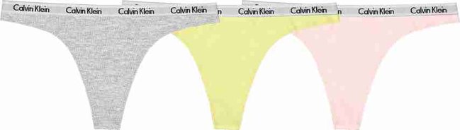 Calvin Klein Underwear – 000QD3587E-13X tanga 3PK