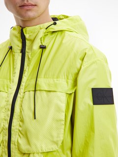 Módní Perforated větrovka, Lime, Neonová barva, 2022 1