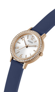 Luxusní Tri Luxe hodinky, Navy, Růžové zlato barva