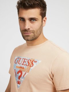 Luxusní Mosaic triko, Oranžová barva, M, L, XL