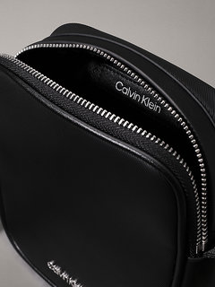 Reporter crossbody Černá barva Muži