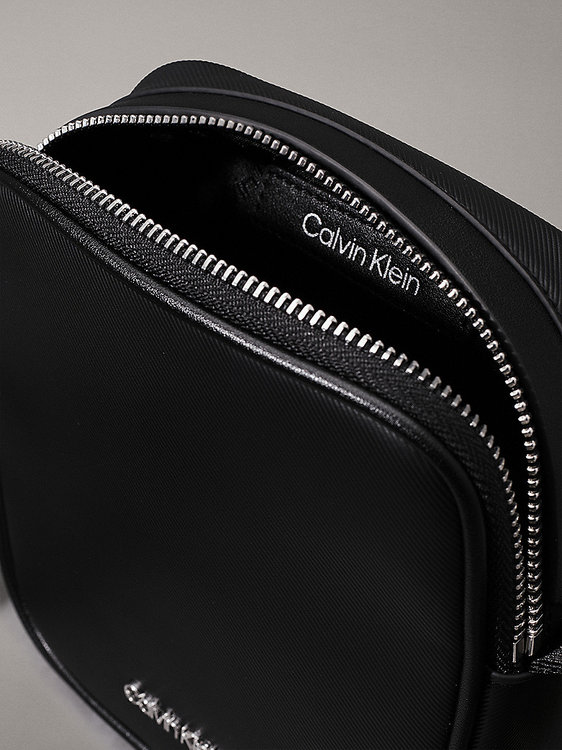 Reporter crossbody Černá barva Muži