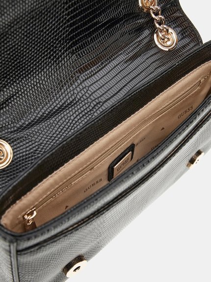 Módní Arlena Convertible crossbody, Černá barva, 2024