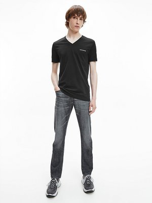Triko – Calvin Klein Jeans, Černá barva Muži, Muži, Muži