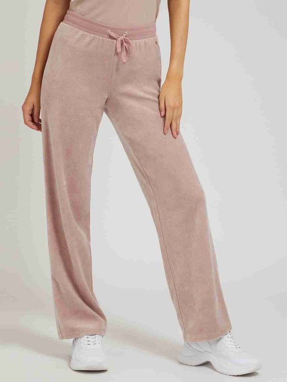 Módní G-charm logo tepláky, Růžová barva, 2022 1