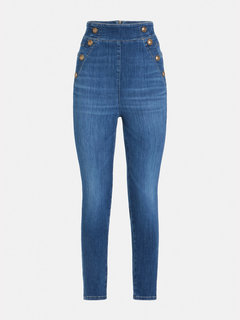 Gwenny jeans – Guess, Modrá barva Ženy 1