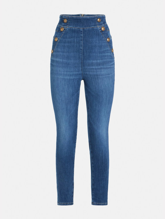 Gwenny jeans – Guess, Modrá barva Ženy 1
