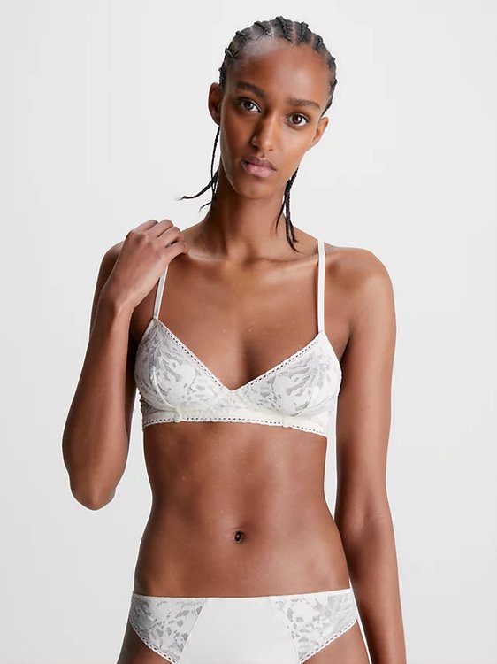 000QF6935E-101 podprsenka UNLINED BRALETTE – Calvin Klein Underwear Ženy