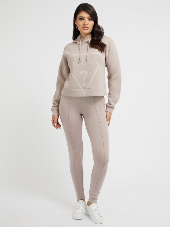 Módní Alisa mikina, Béžová, Růžová barva, 2023